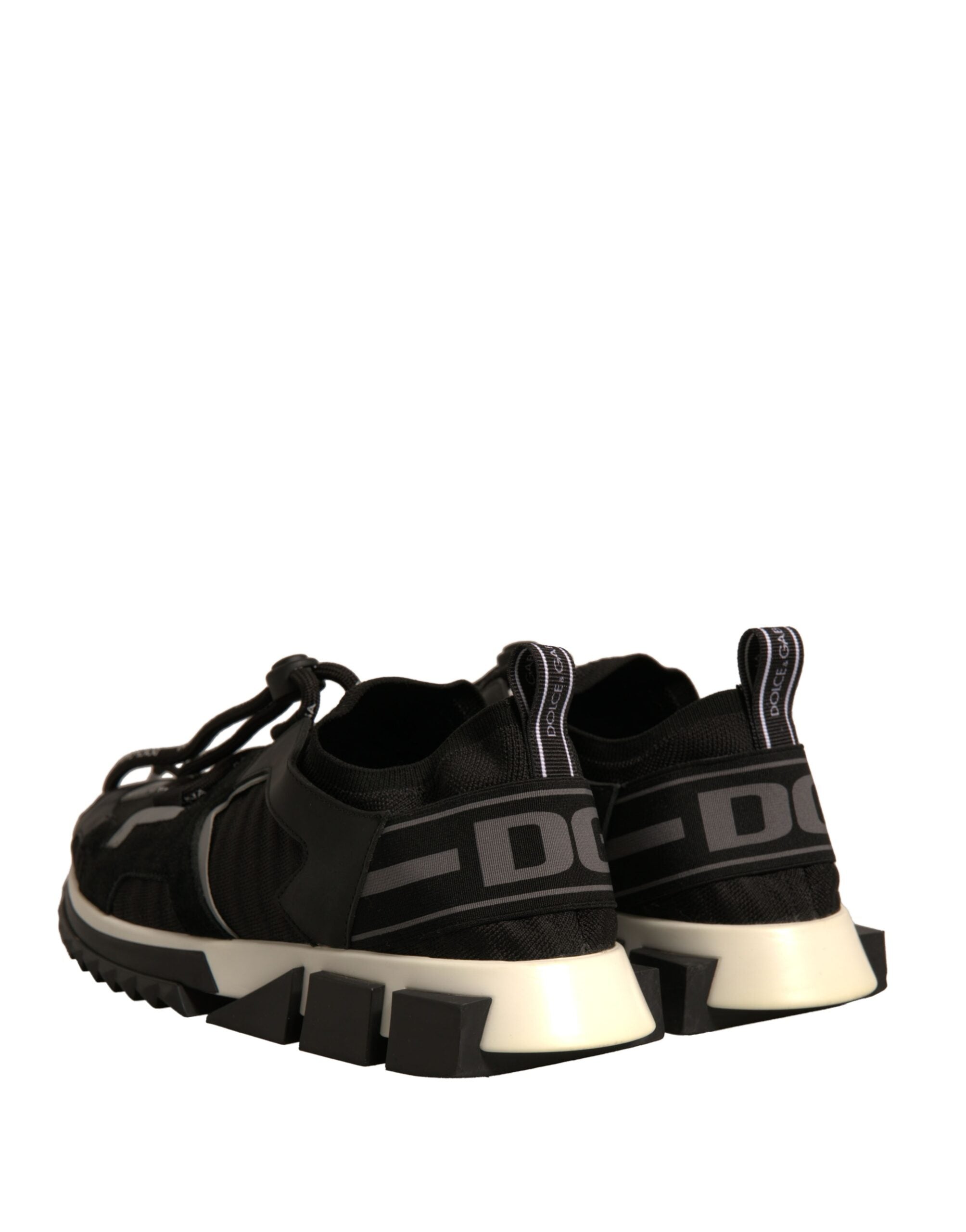 Dolce & Gabbana Black Mesh Sorrento Trekking Sneakers Women's Shoes (Pre-Owned)