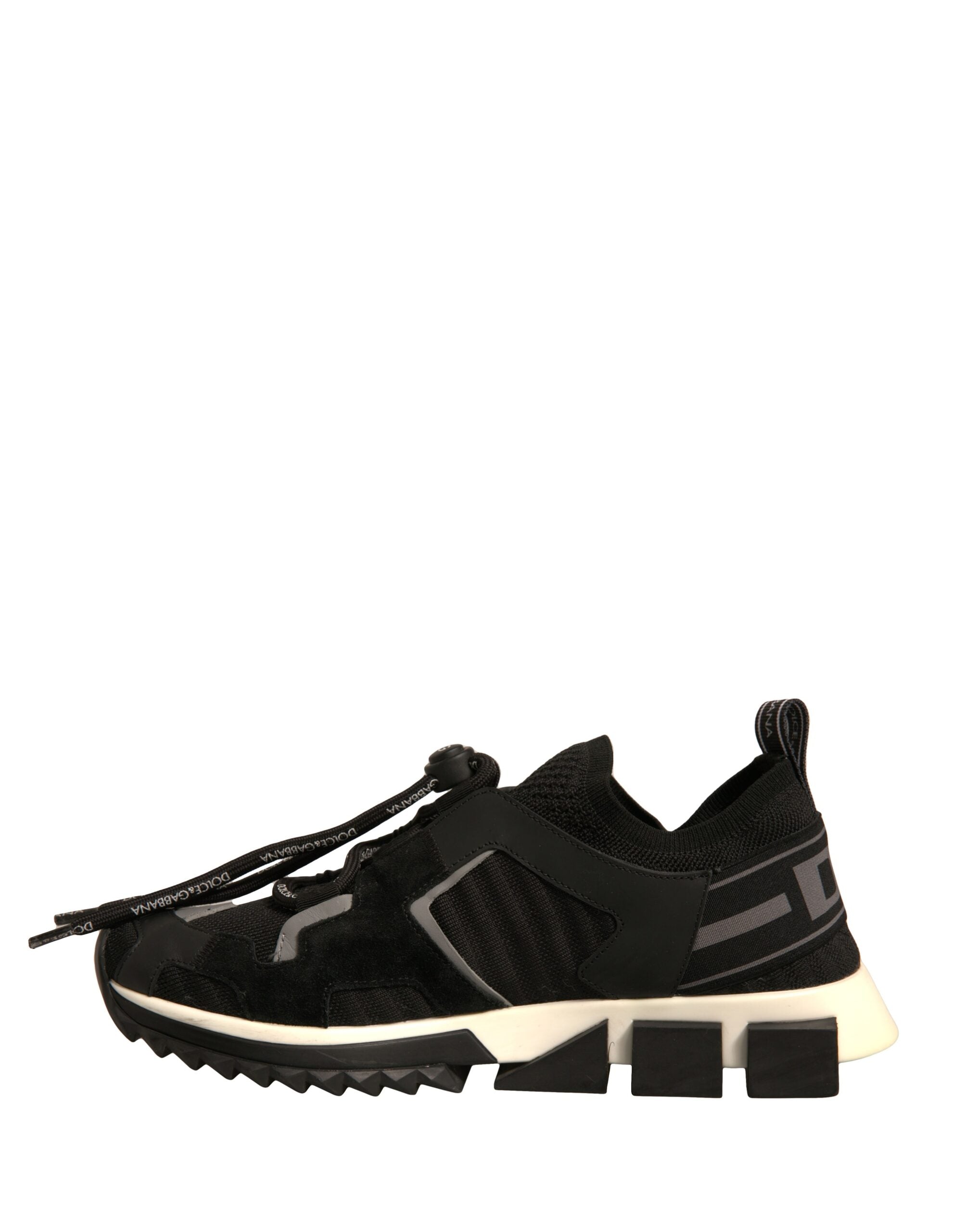 Dolce & Gabbana Black Mesh Sorrento Trekking Sneakers Women's Shoes (Pre-Owned)
