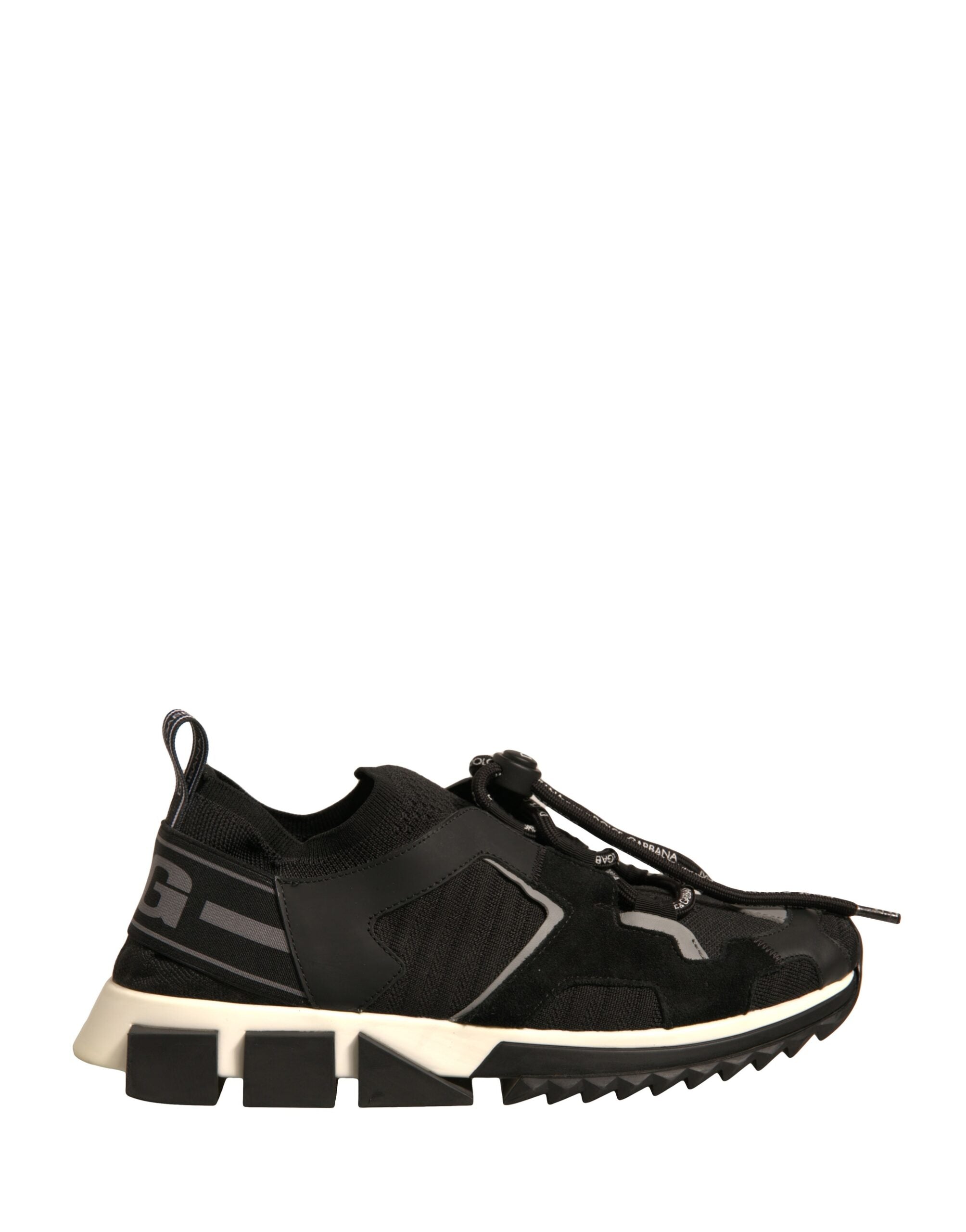 Dolce & Gabbana Black Mesh Sorrento Trekking Sneakers Women's Shoes (Pre-Owned)