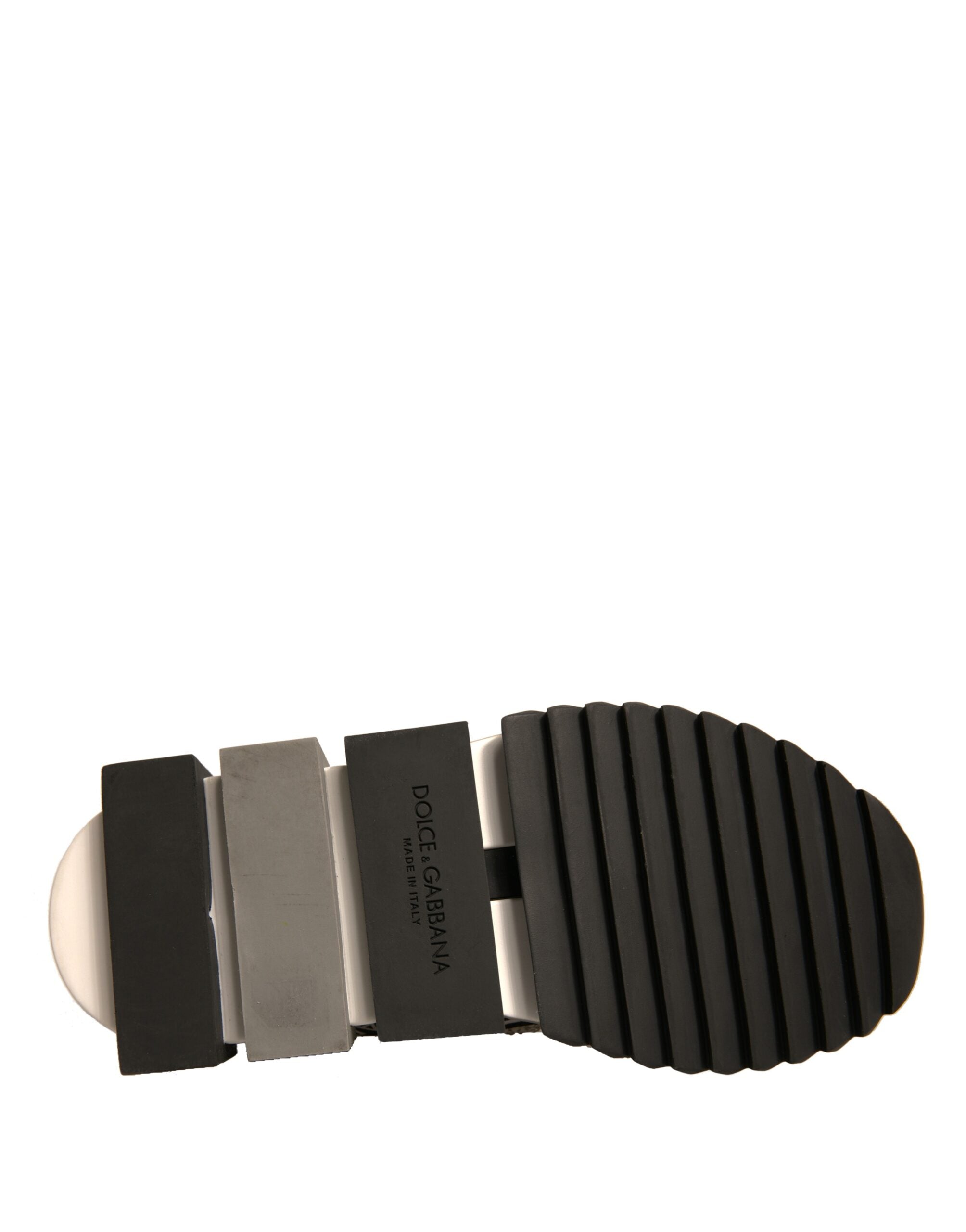 Dolce & Gabbana Silver Rhinestones Sorrento Sneakers Women's Shoes (Pre-Owned)