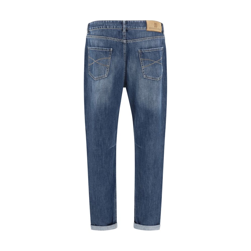 Brunello Cucinelli Worn-out Men's Pants