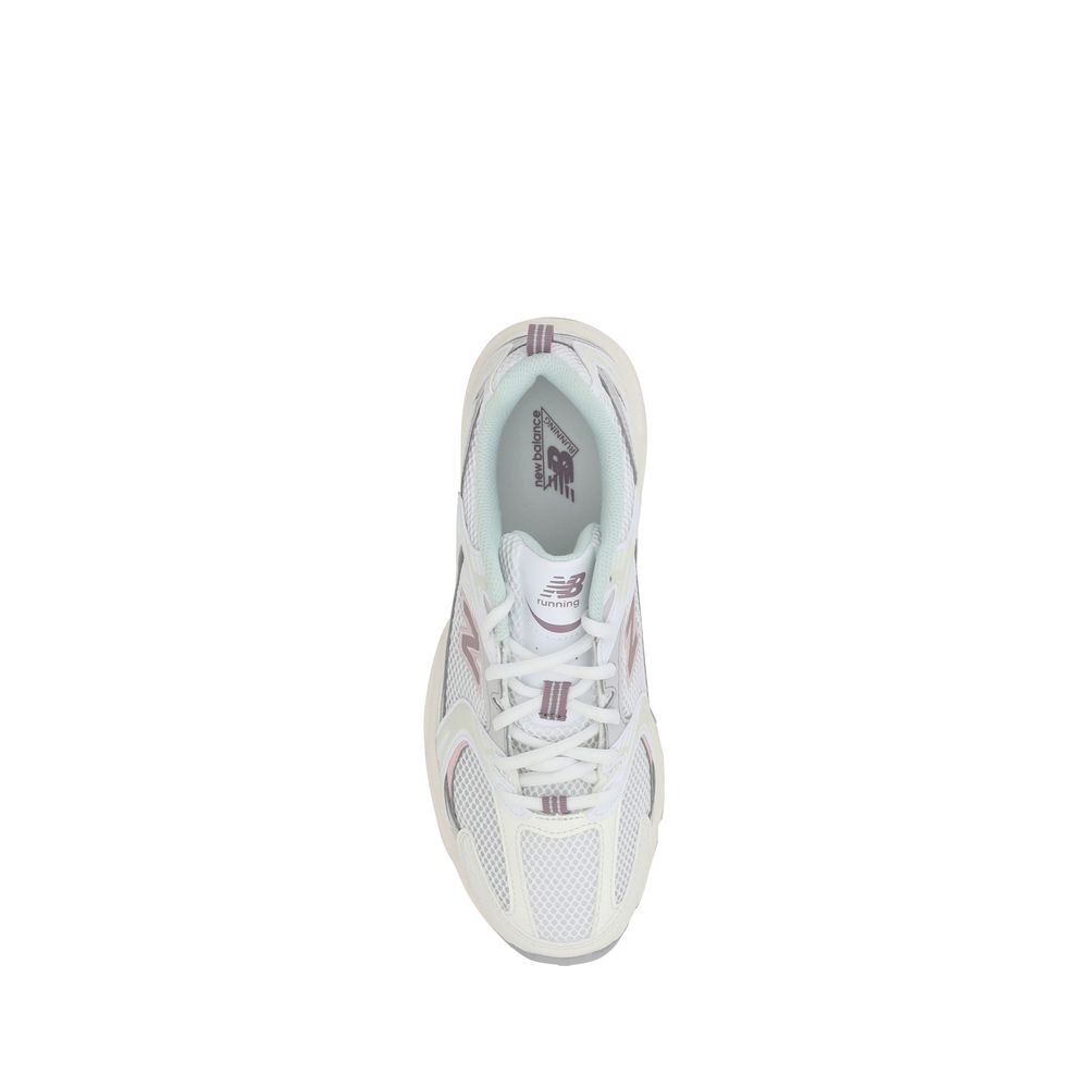 New Balance White Leather Tier 3 Men's Sneakers