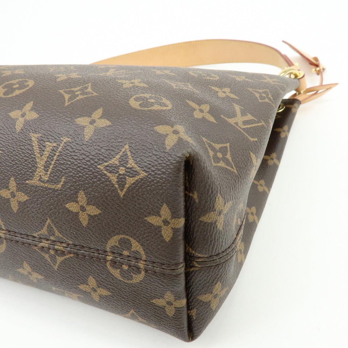 Louis Vuitton Graceful Monogram Canvas Brown Canvas Handbag (Pre-Owned)