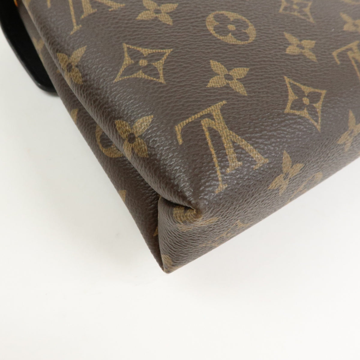Louis Vuitton Pallas Chain Monogram Canvas And Calfskin Brown Canvas Shoulder Bag Bag (Pre-Owned)
