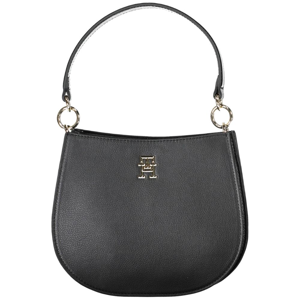 Tommy Hilfiger Black Polyester Women Women's Handbag