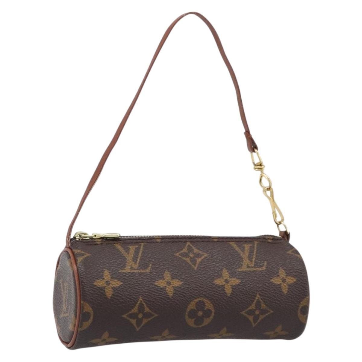 Louis Vuitton Papillon Pochette Monogram Canvas Brown Canvas Clutche & Pouche Bag (Pre-Owned)