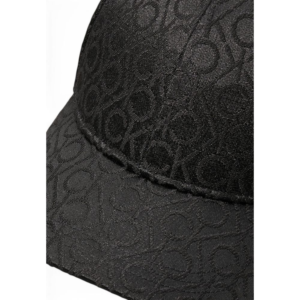 Calvin Klein Black Recycled Polyester Women's Hat
