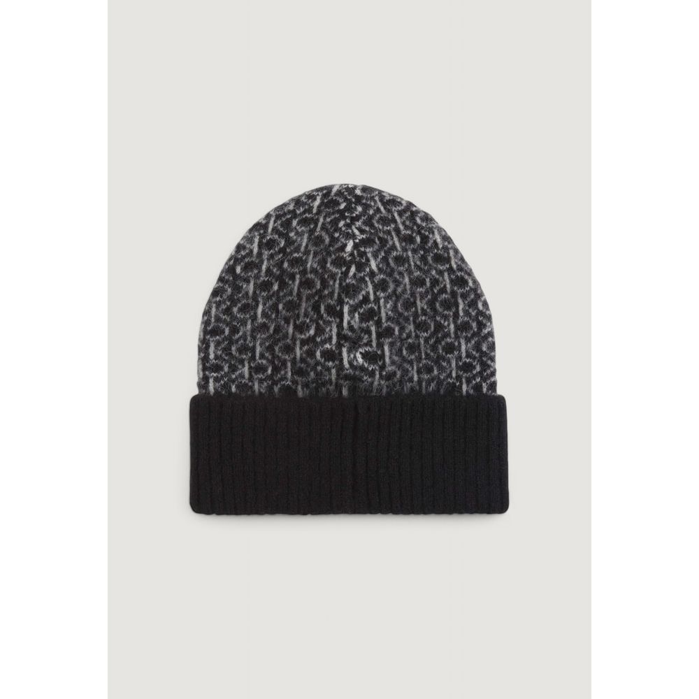 Calvin Klein Black Alpaca Leather Women's Hat