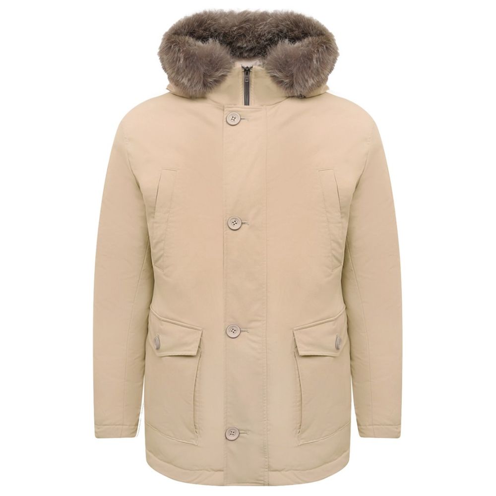 Herno Beige Nylon Men's Jacket