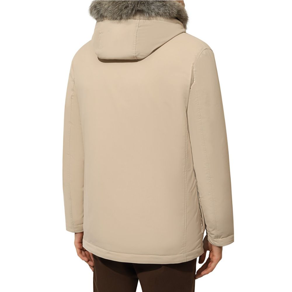 Herno Beige Nylon Men's Jacket