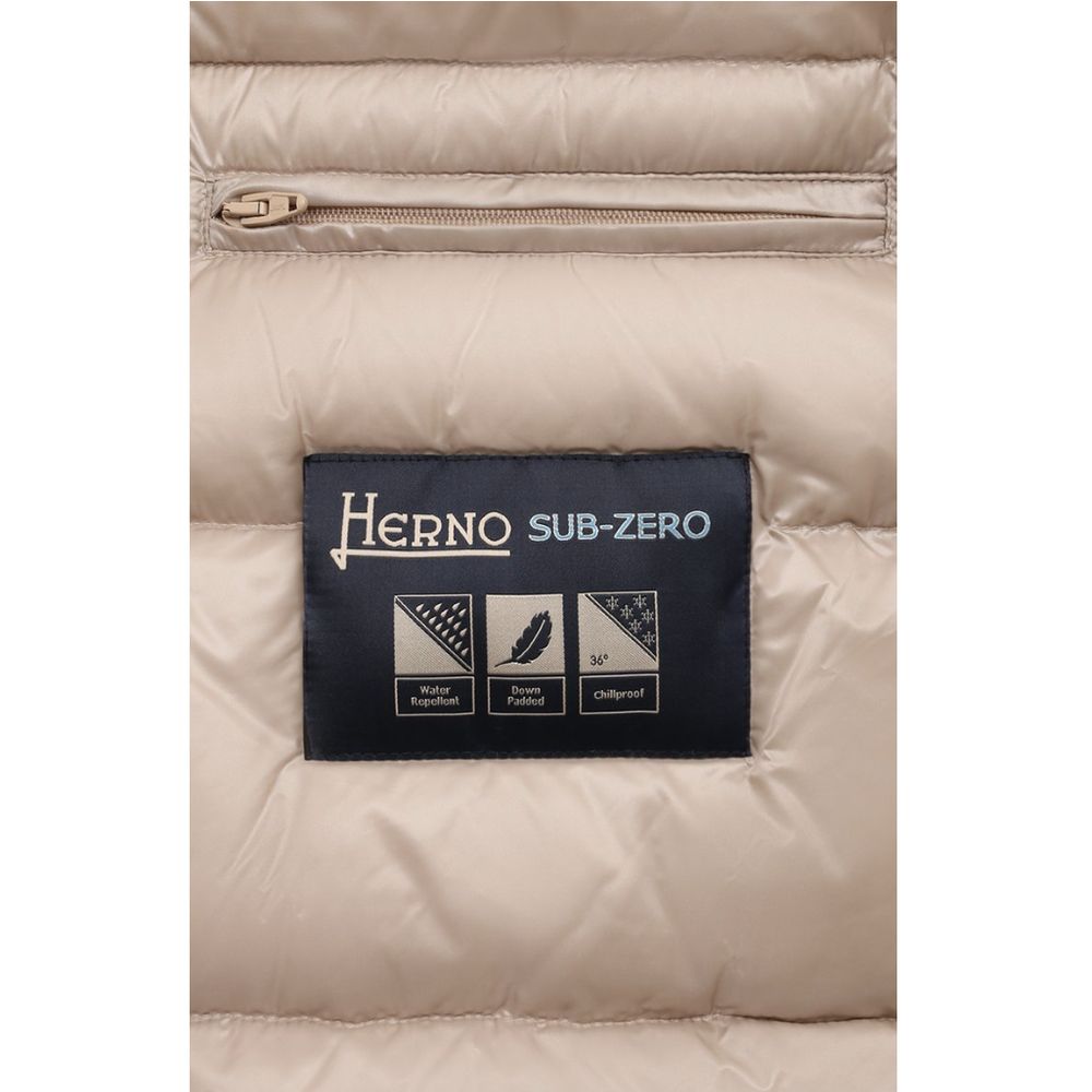 Herno Beige Nylon Men's Jacket