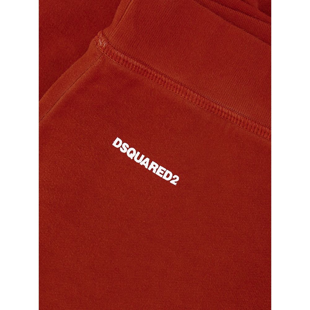 Dsquared² Red Cotton Athletic Women's Pants