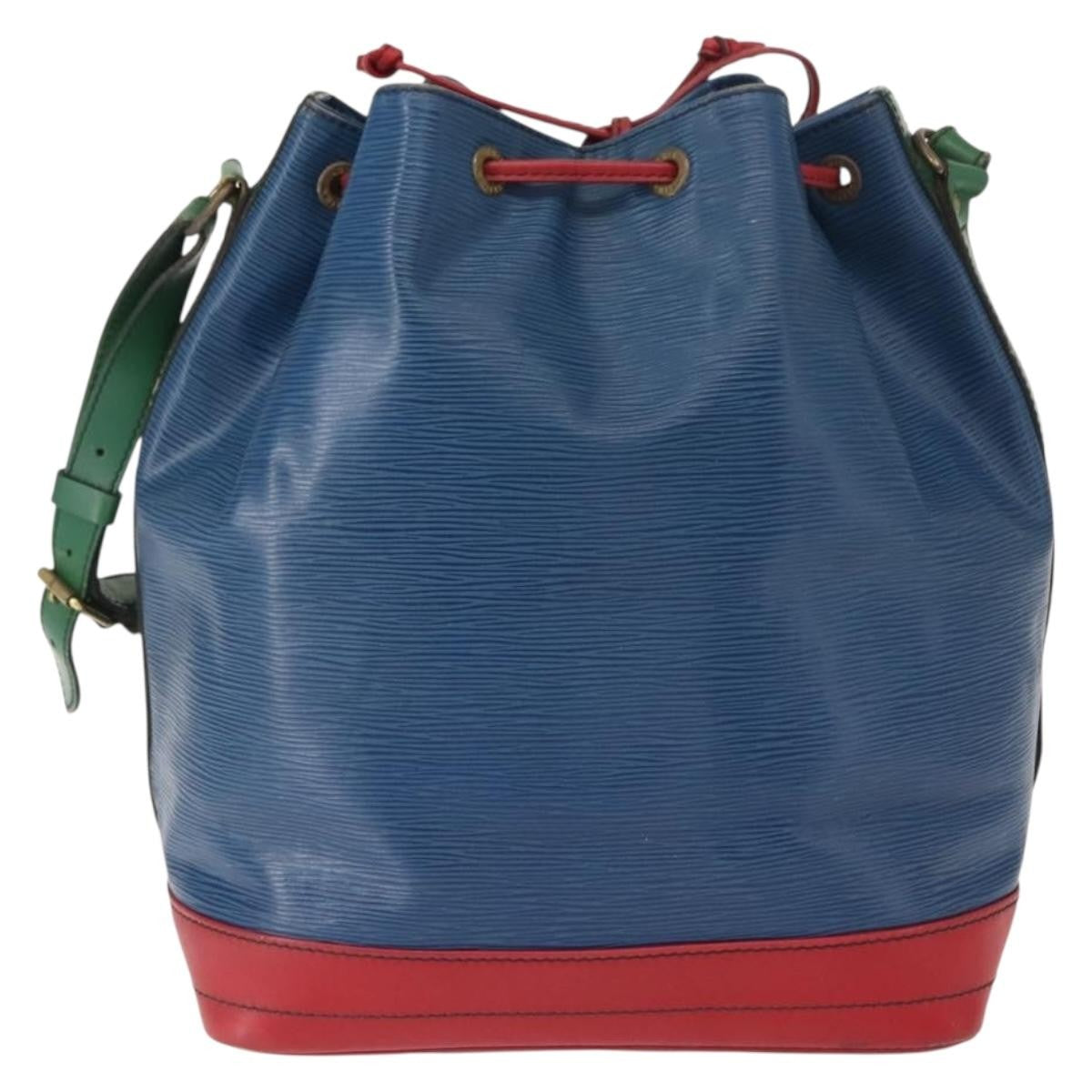 Louis Vuitton Tricolor Noe Epi Leather Blue Leather Shoulder Bag Bag (Pre-Owned)