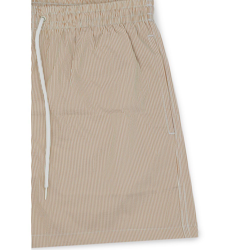 Malo Beige Polyester Men's Shorts
