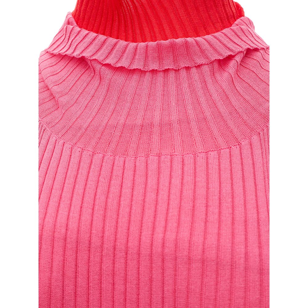 Bottega Veneta Pink Cotton Casual Women's Dress