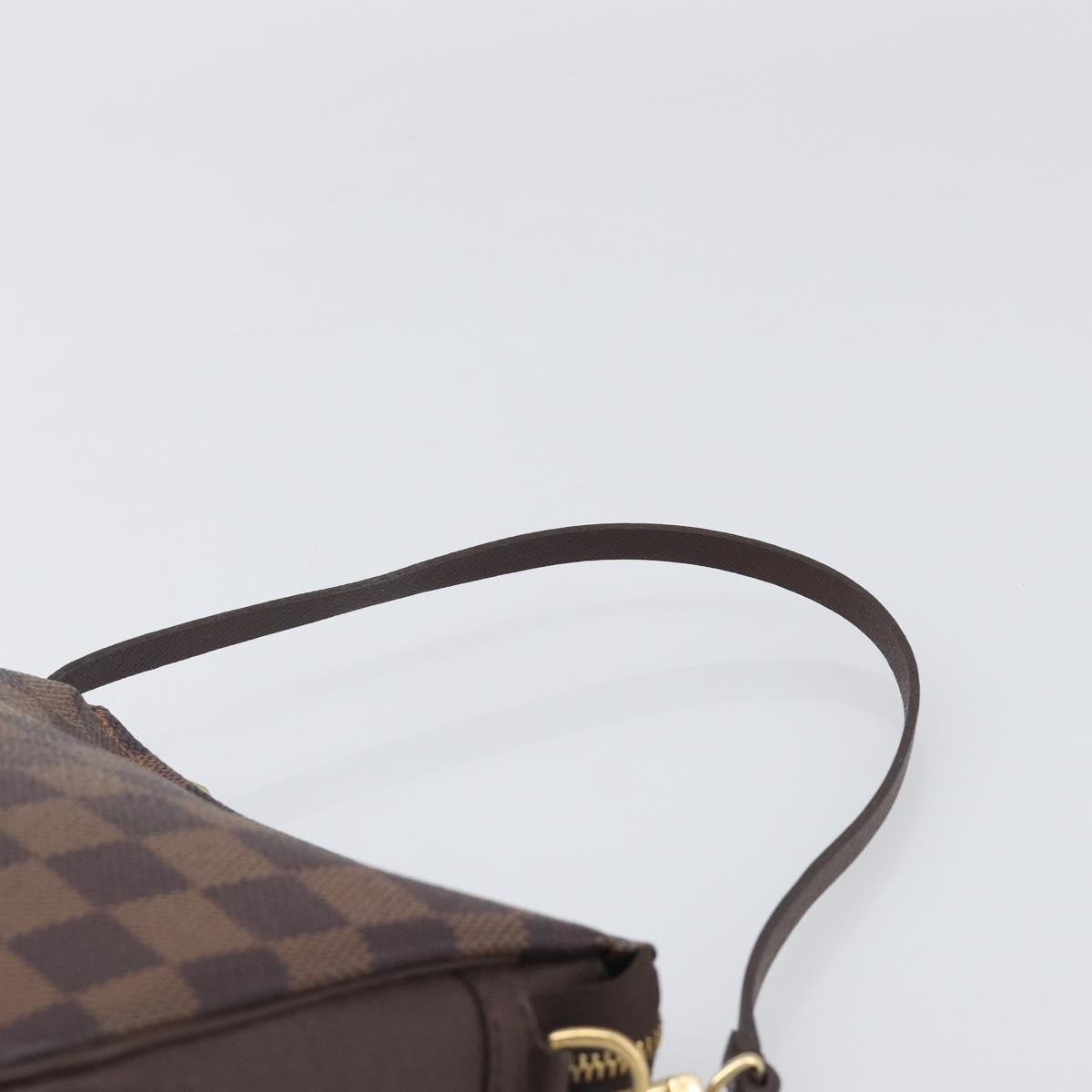 Louis Vuitton Trousse Make Up Damier Brown Canvas Clutche & Pouche Bag (Pre-Owned)