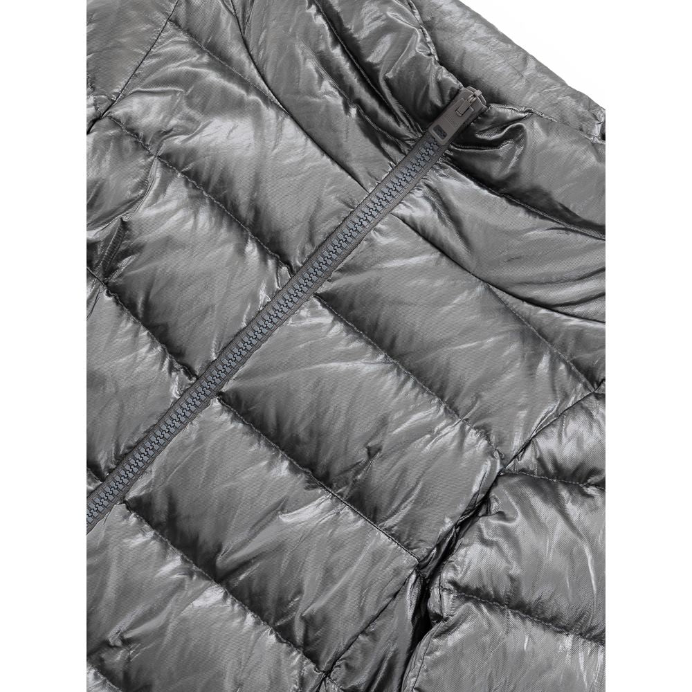 Herno Silver Viscose Jackets & Women's Coat