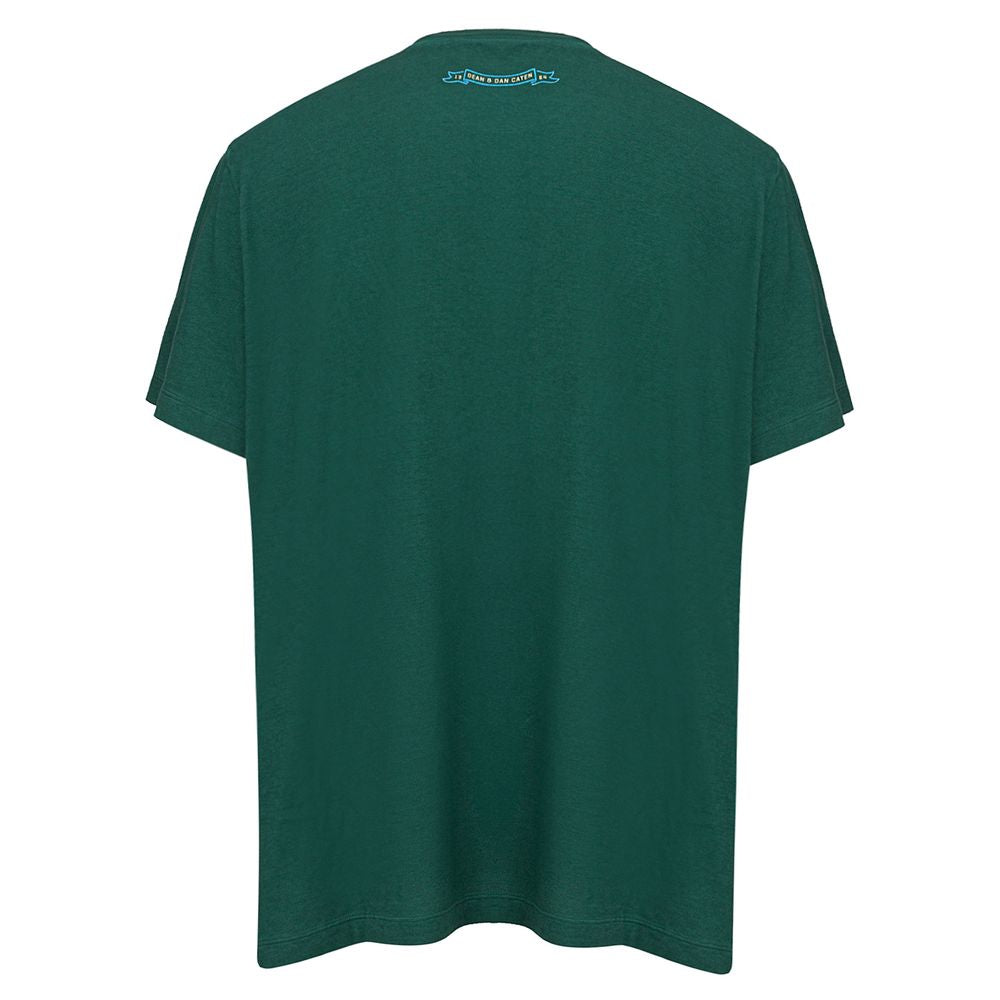 Dsquared² Green Cotton Men's T-Shirt