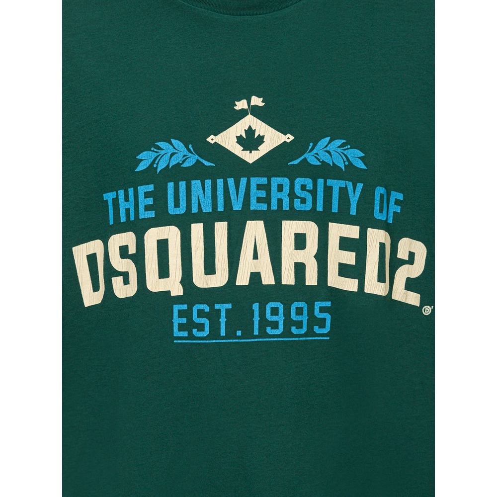 Dsquared² Green Cotton Men's T-Shirt