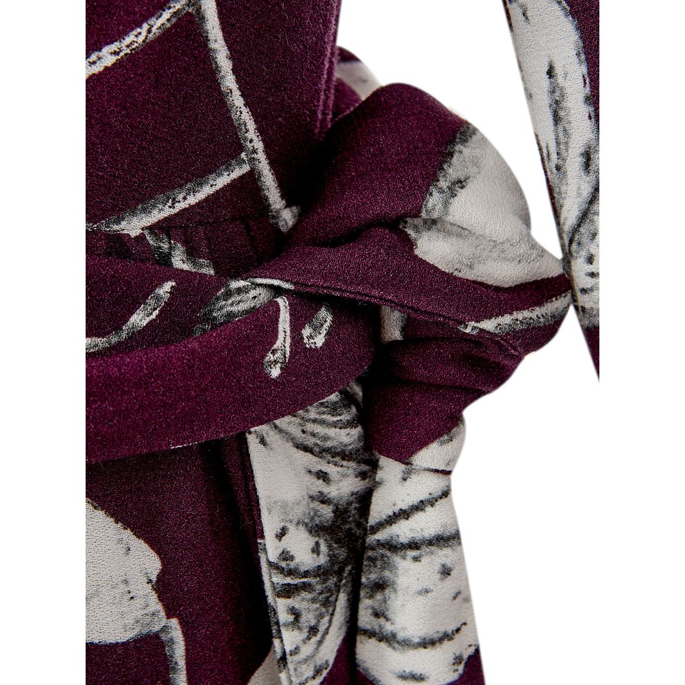 Lardini Purple Viscose Casual Women's Dress