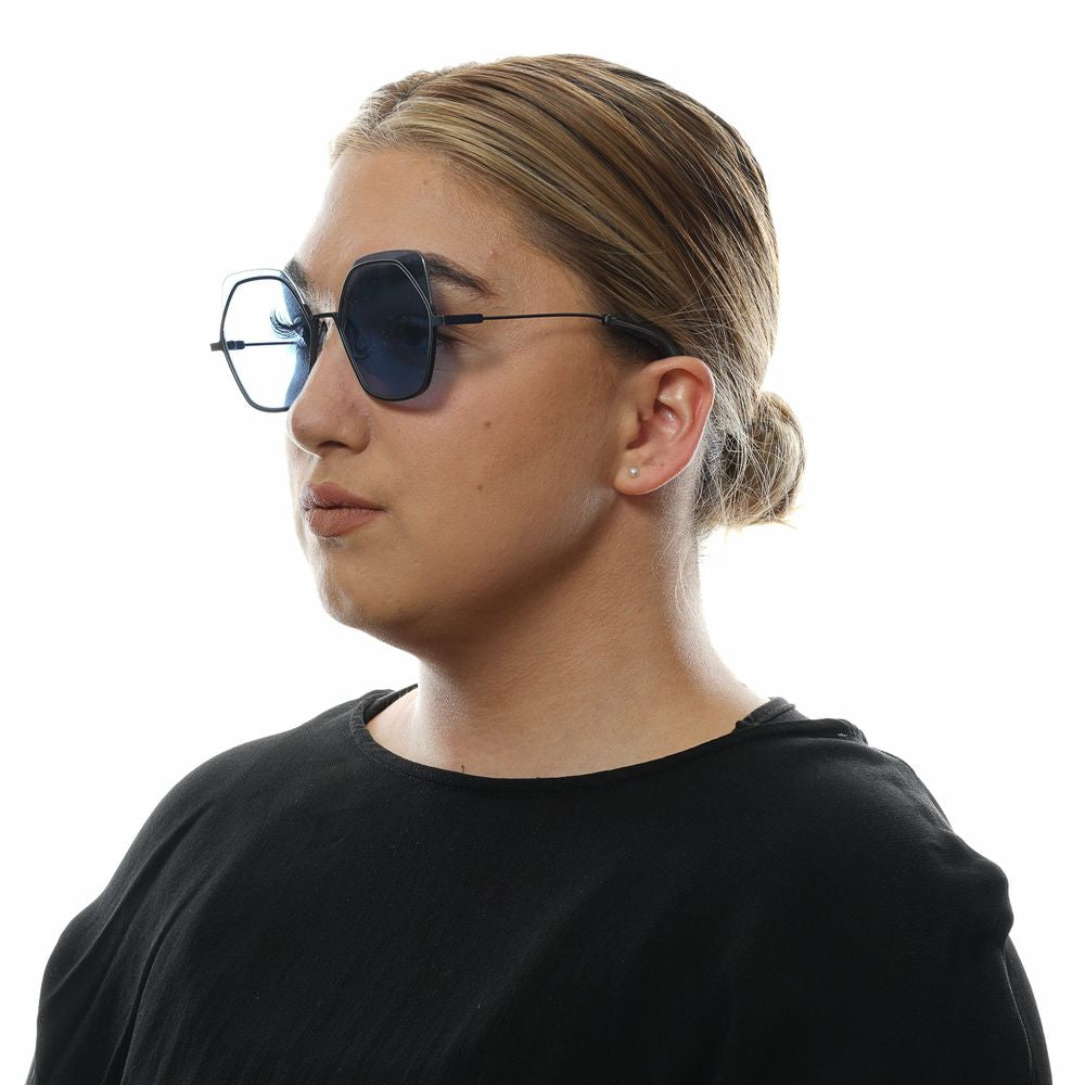 Yohji Yamamoto Gray Metal & Plastic Women's Sunglasses