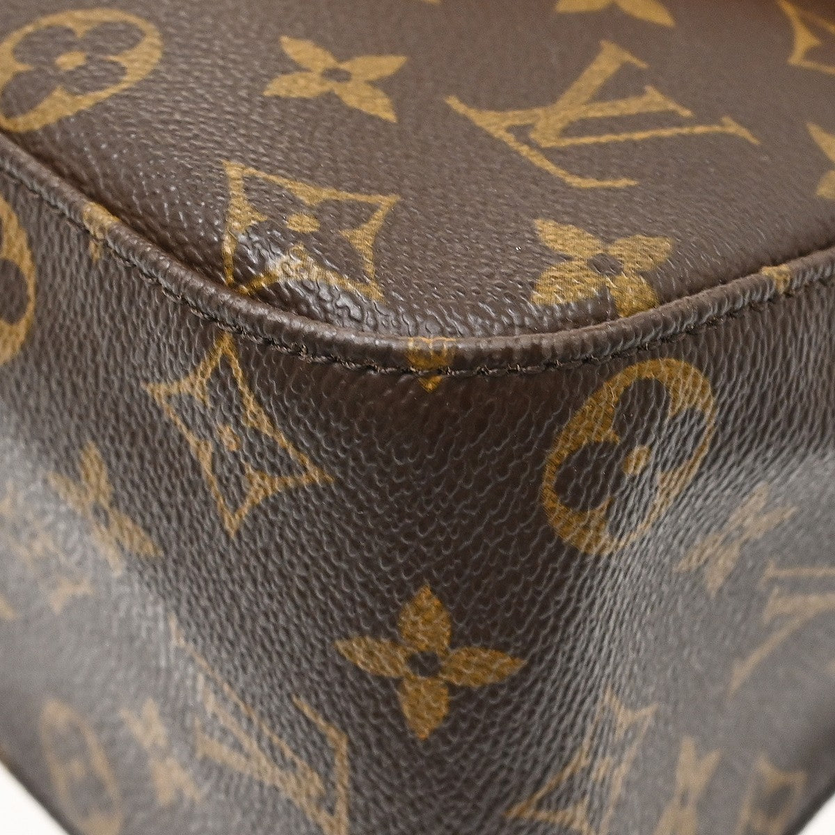 Louis Vuitton Monogram Looping Monogram Canvas Brown Canvas Shoulder Bag Bag (Pre-Owned)