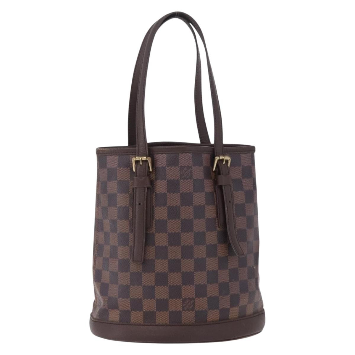 Louis Vuitton Marais Damier Brown Canvas Shoulder Bag Bag (Pre-Owned)