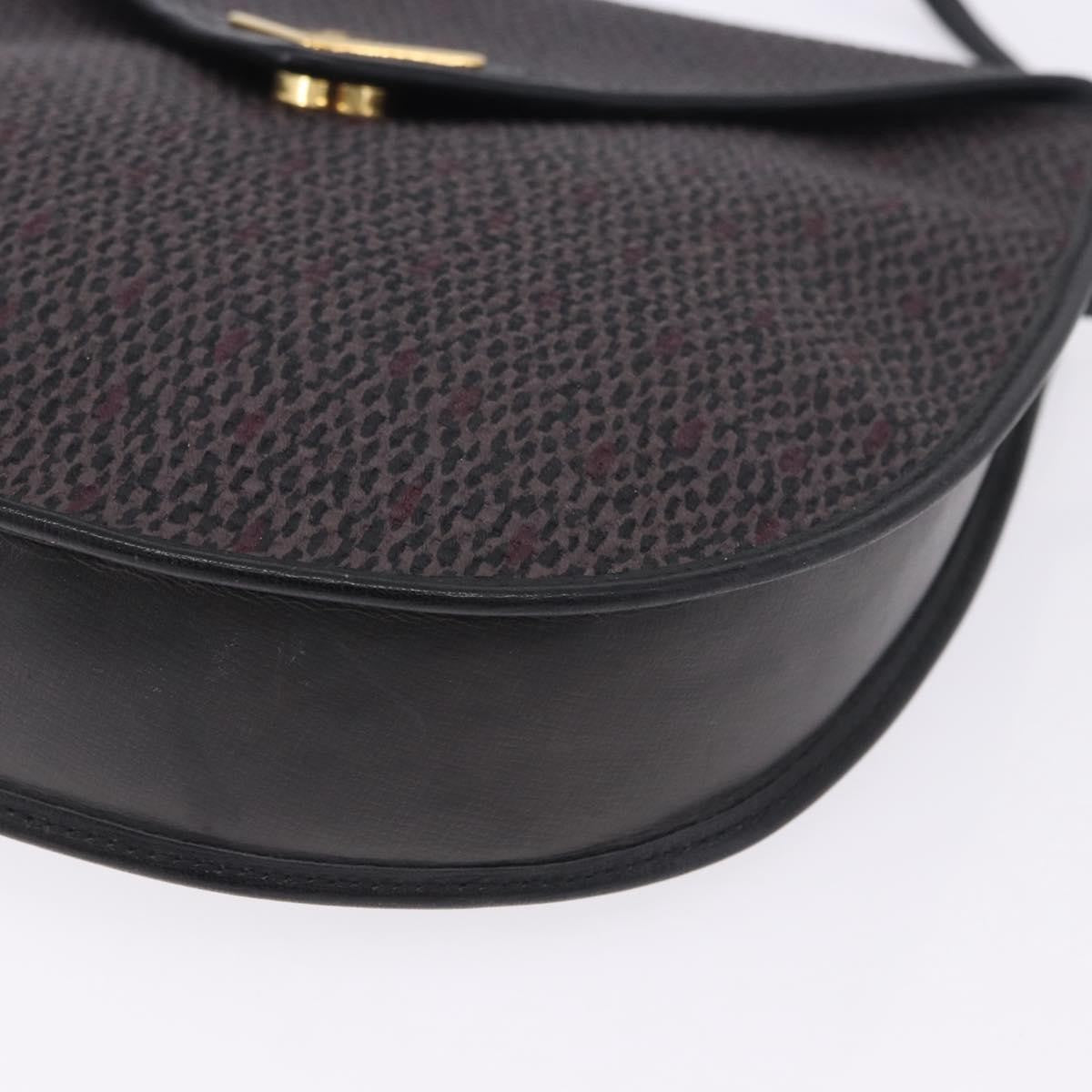 Saint Laurent Vintage Canvas Purple Canvas Shoulder Bag Bag (Pre-Owned)