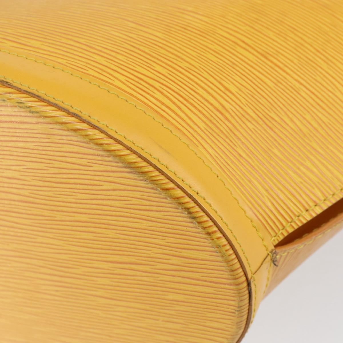 Louis Vuitton Saint Jacques Epi Leather Yellow Leather Handbag (Pre-Owned)