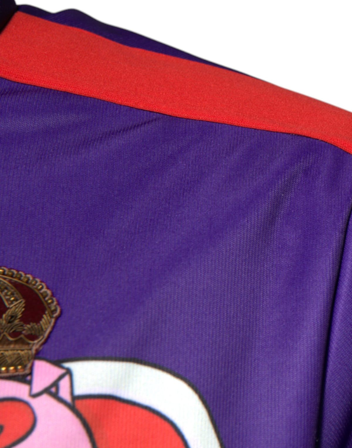 Dolce & Gabbana Purple Year Of The Pig Full Zip Bomber Men's Sweater