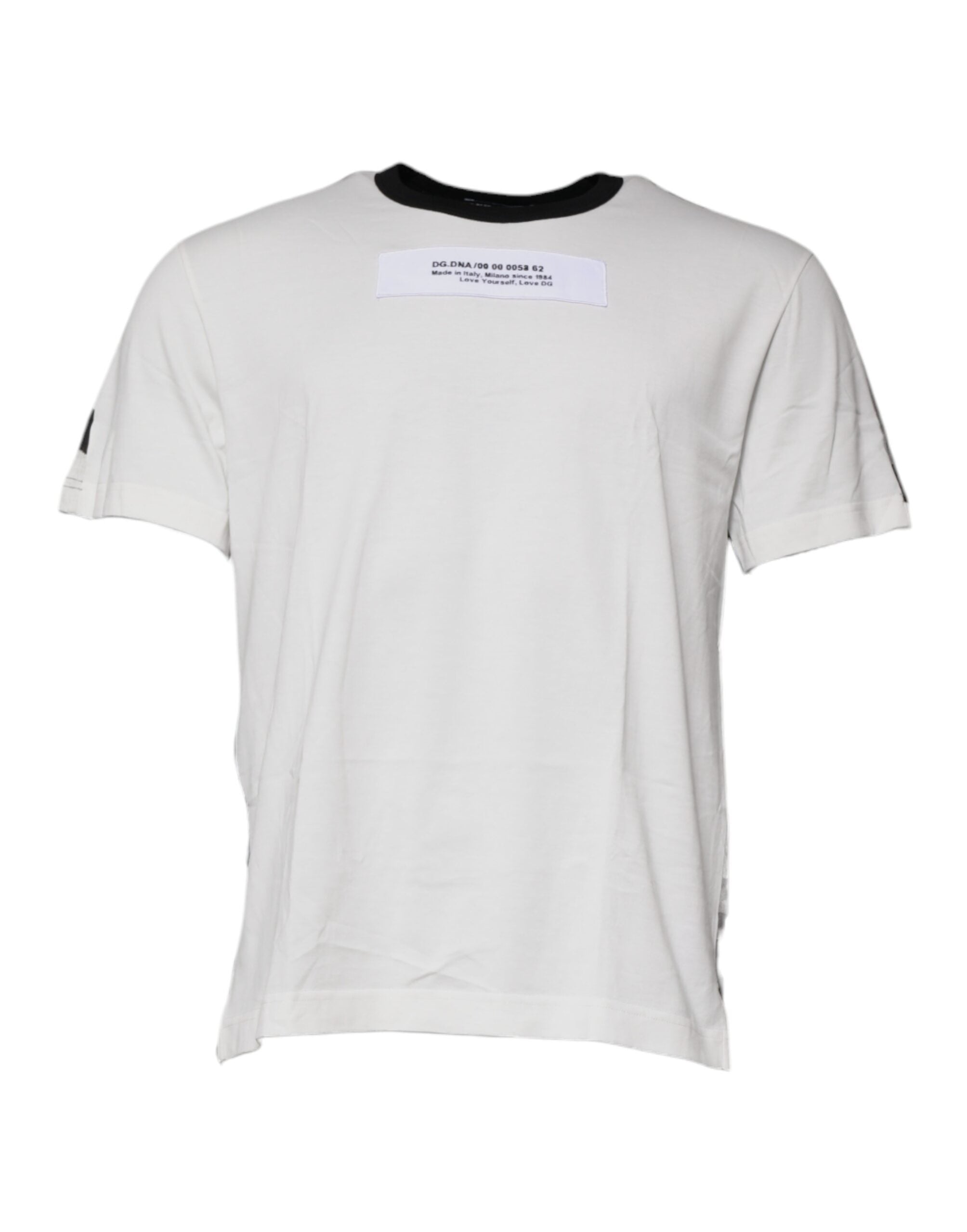 Dolce & Gabbana Multicolor Camouflage Crew Neck Men's T-shirt