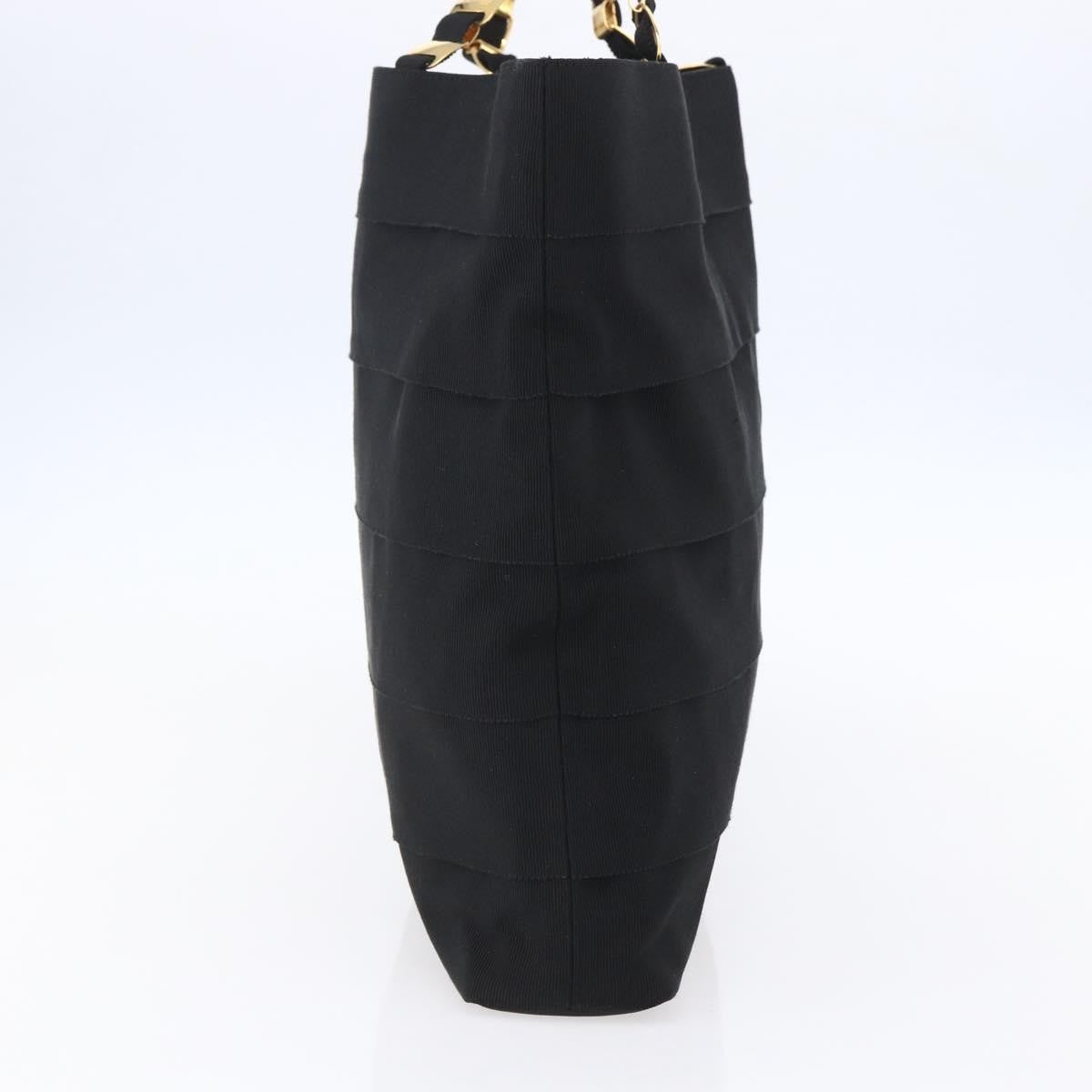 Salvatore Ferragamo Vala Tote Canvas Black Canvas Tote Bag Bag (Pre-Owned)