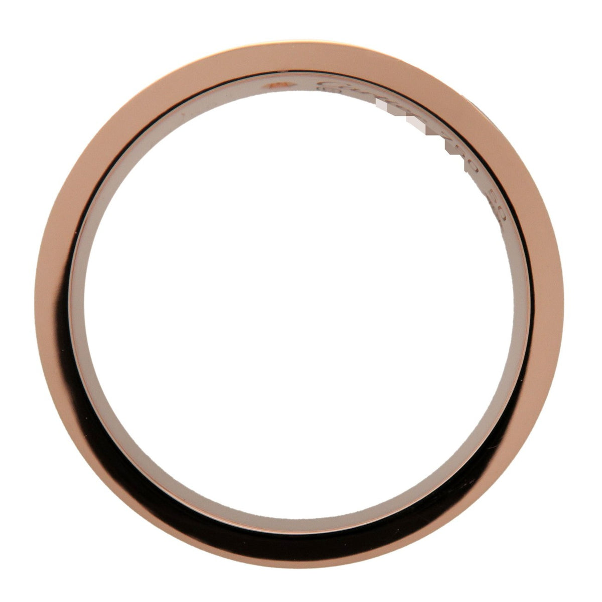 Cartier Love Wedding Band 1 Diamond 18K Rose Gold With Diamond Pink Rose_Gold Ring Jewelry (Pre-Owned)