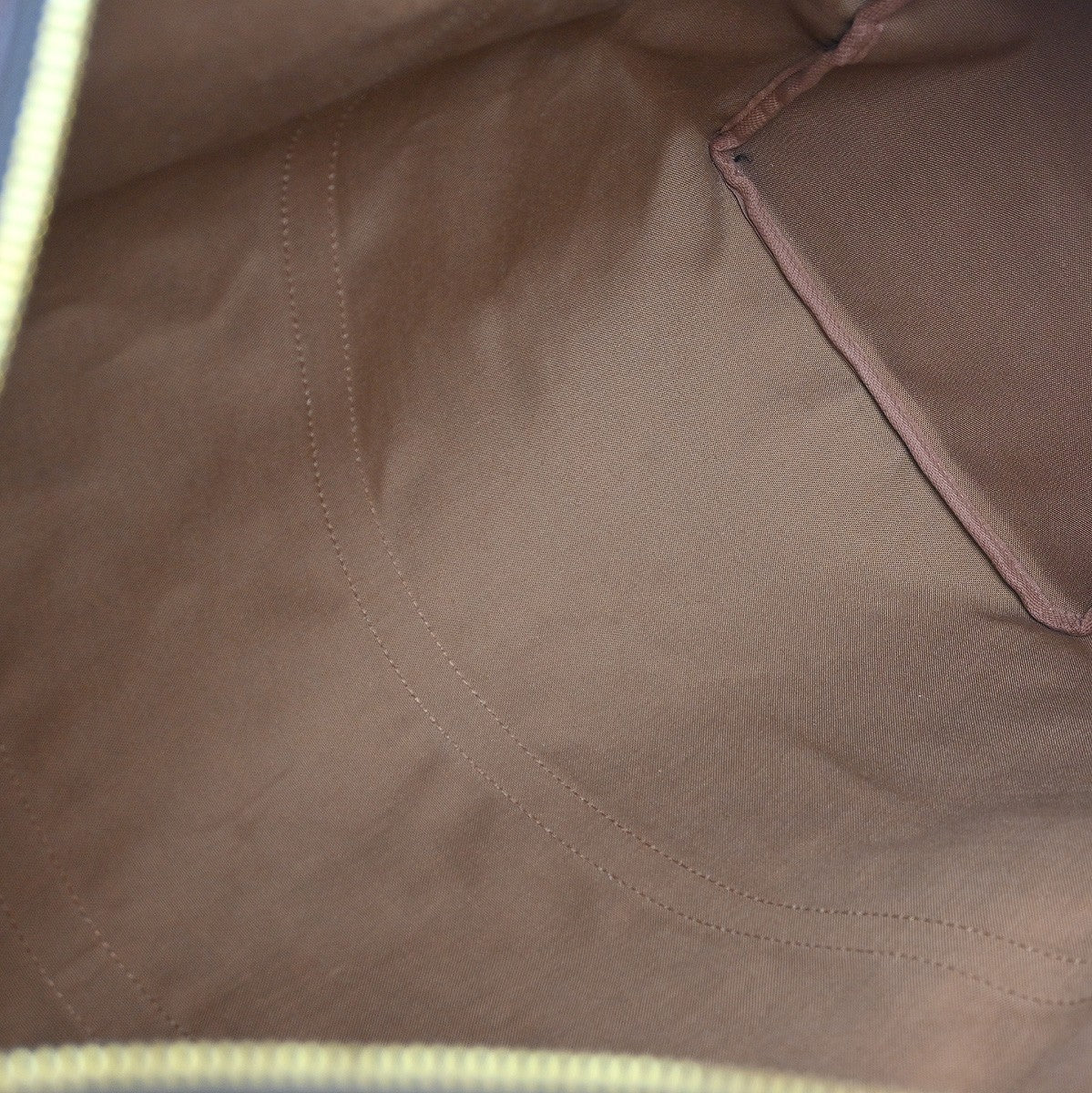 Louis Vuitton Keepall Monogram Canvas Brown Canvas Travel Bag Bag (Pre-Owned)