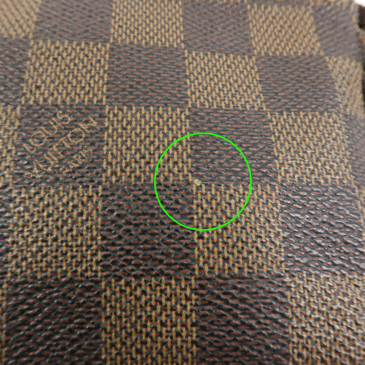 Louis Vuitton Pochette Accessoires Damier Brown Canvas Clutche & Pouche Bag (Pre-Owned)