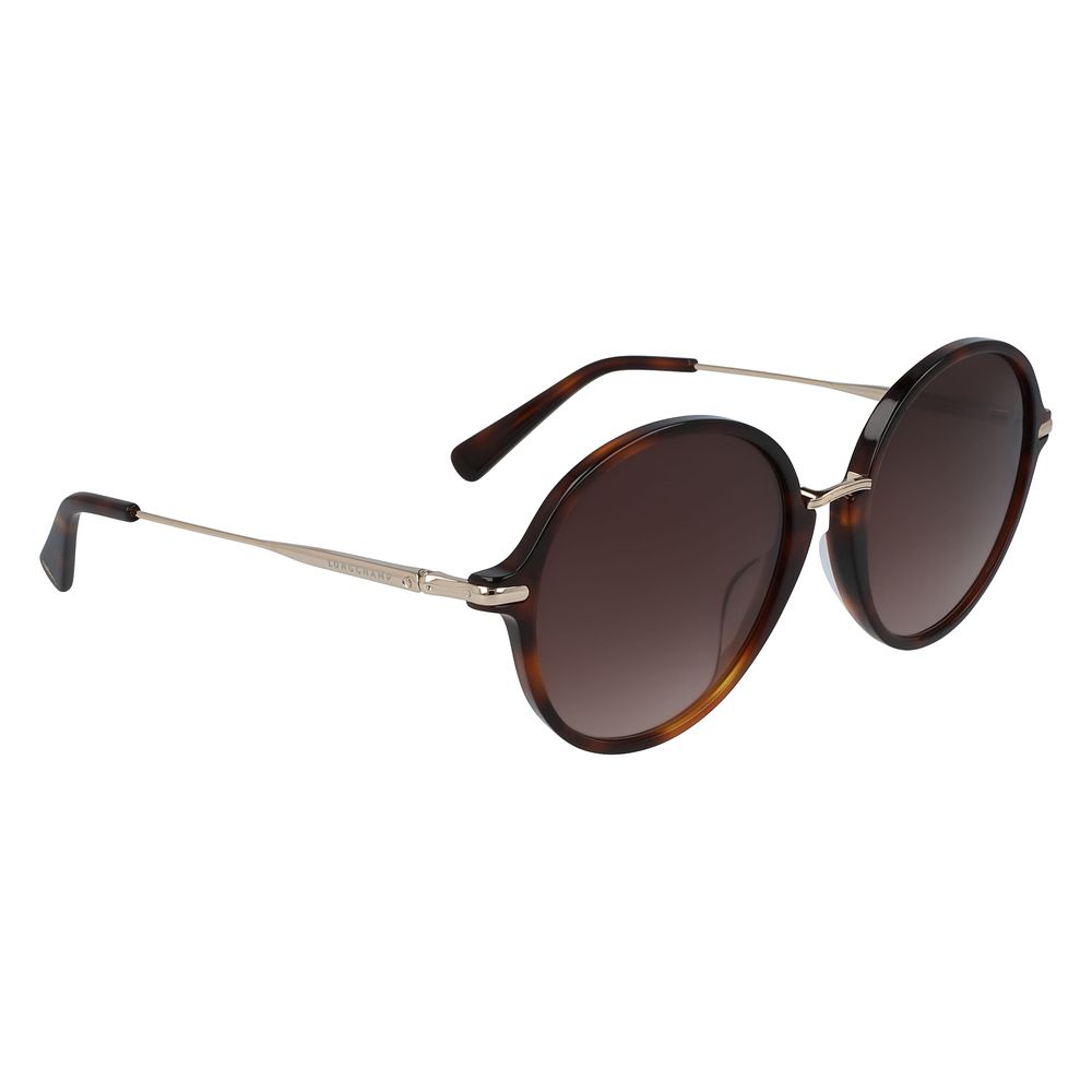 Longchamp Brown Acetate Women's Sunglasses