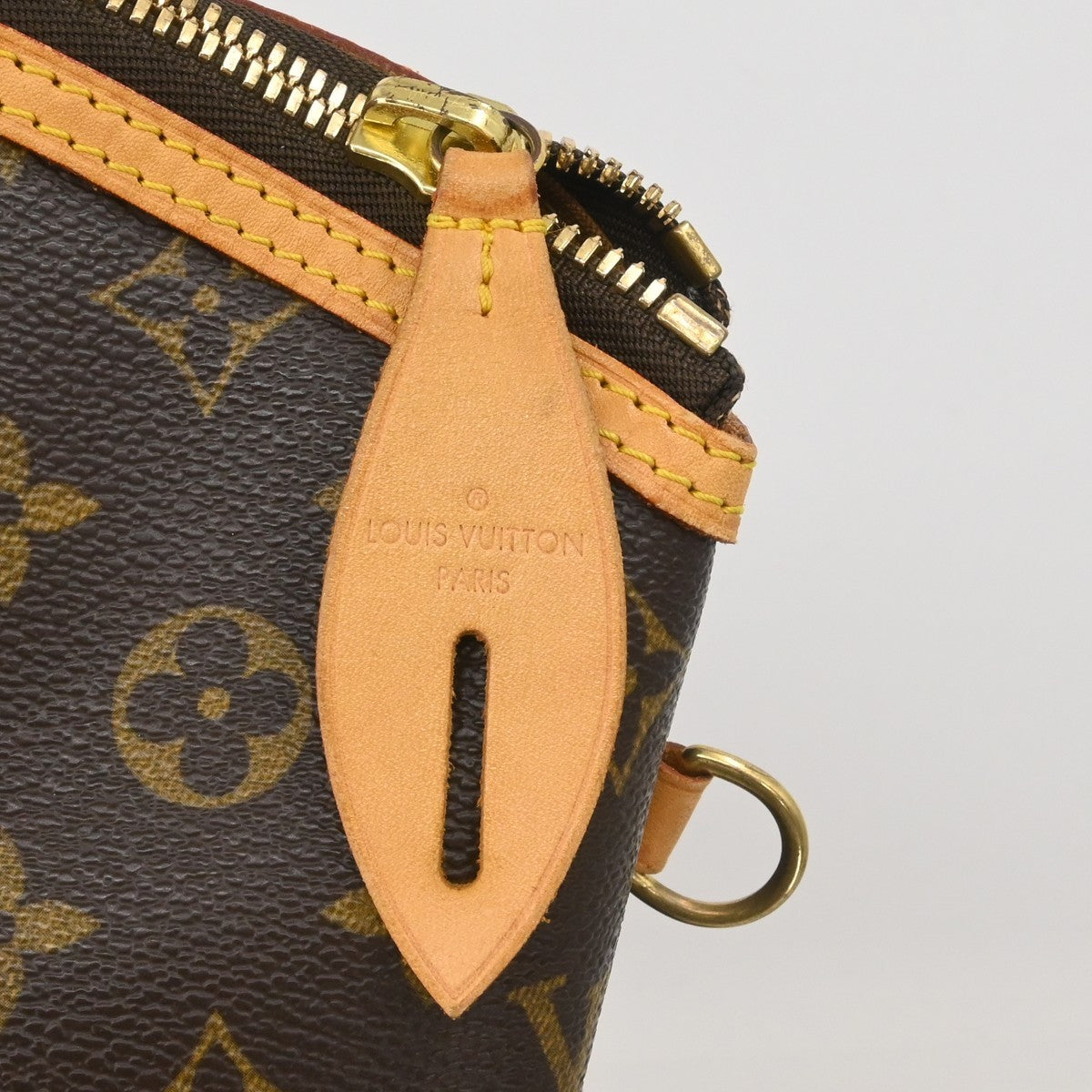 Louis Vuitton Lockit Monogram Brown Canvas Handbag (Pre-Owned)