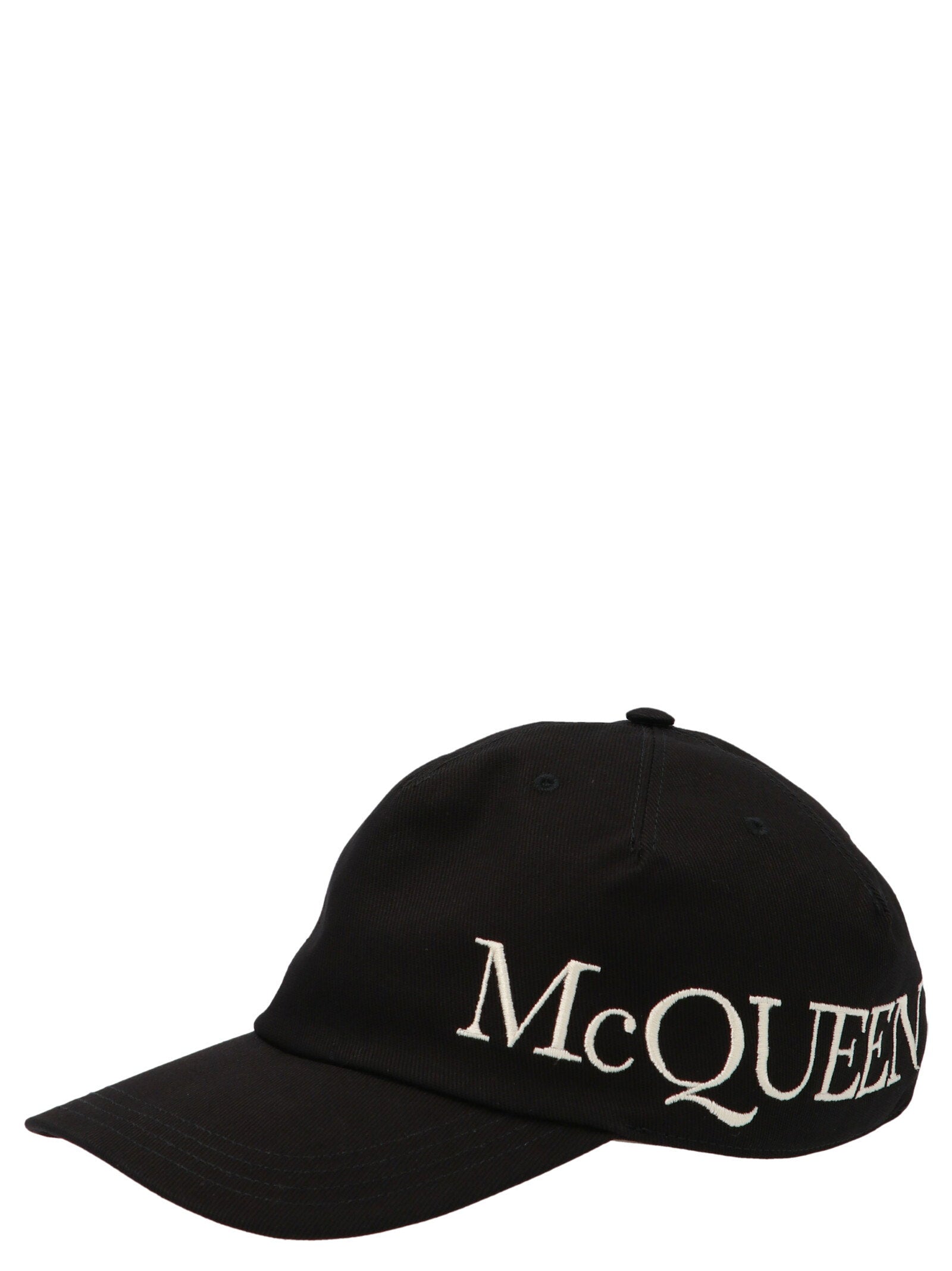 Alexander Mcqueen Men's Logo Embroidery Cap