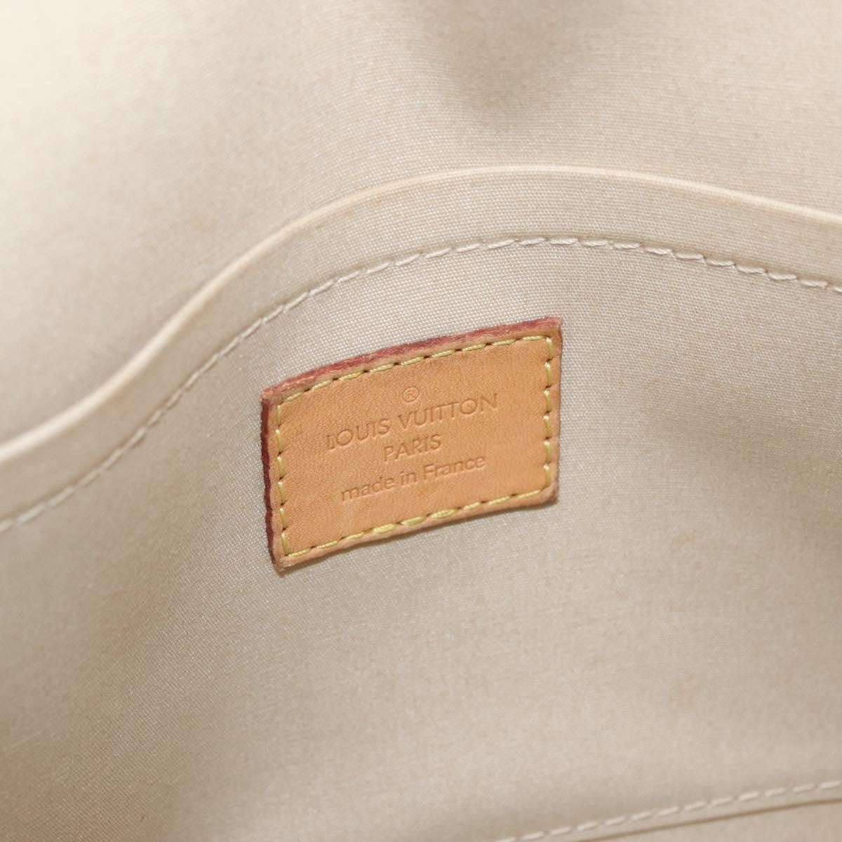 Louis Vuitton Bellflower Monogram Vernis Yellow Patent_Leather Shoulder Bag Bag (Pre-Owned)