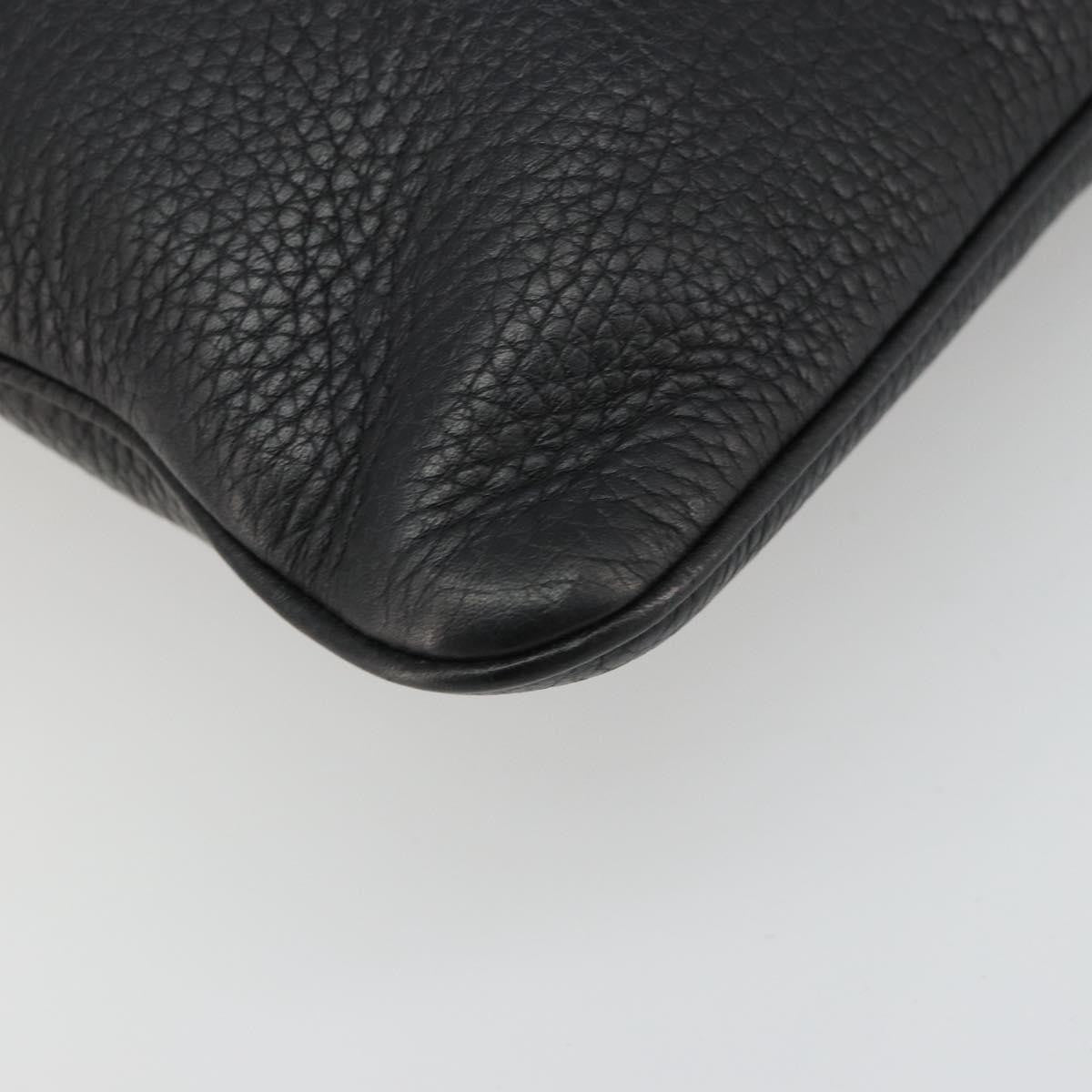 Loewe Vintage Leather Black Leather Shoulder Bag Bag (Pre-Owned)