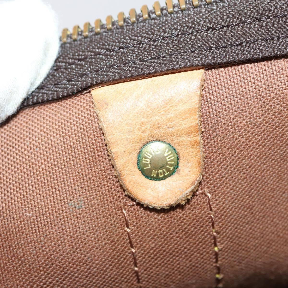 Louis Vuitton Keepall Monogram Canvas Brown Canvas Travel Bag Bag (Pre-Owned)