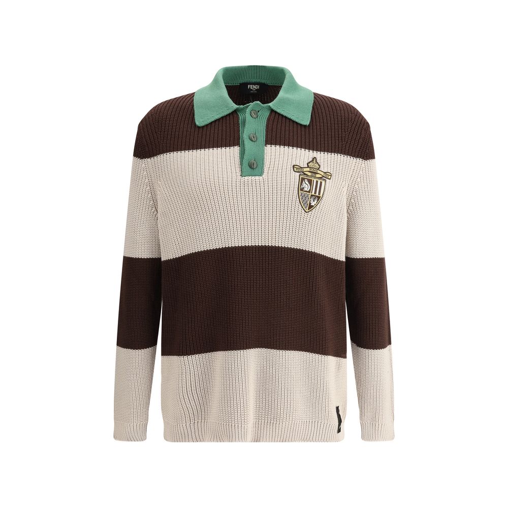 Fendi Ribbed Men's Sweater