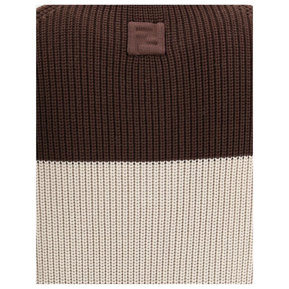 Fendi Ribbed Men's Sweater