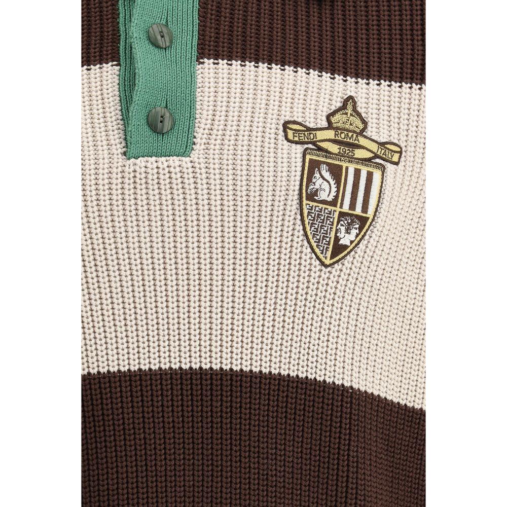 Fendi Ribbed Men's Sweater