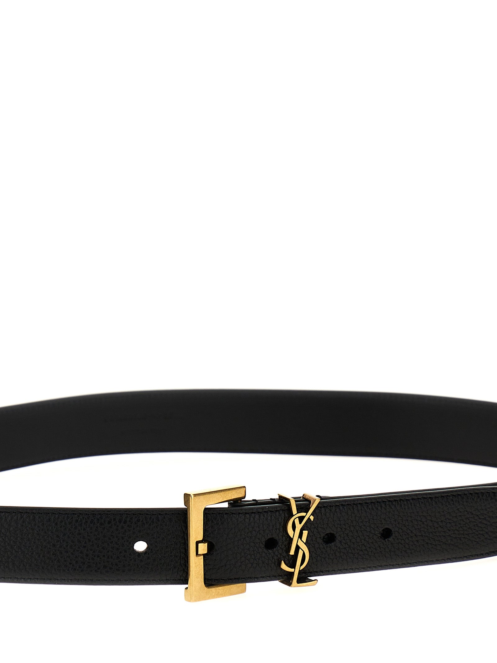 Saint Laurent Men's Cassandre Belt