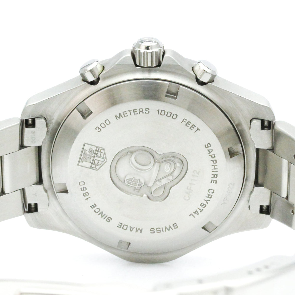 Tag Heuer Aquaracer Chronograph Quartz Stainless Steel Watch (Pre-Owned)