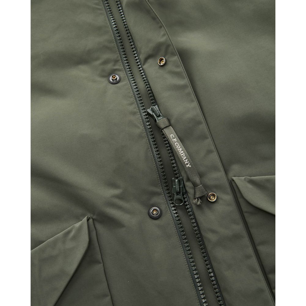 C.P. Company Green Polyester Men's Jacket