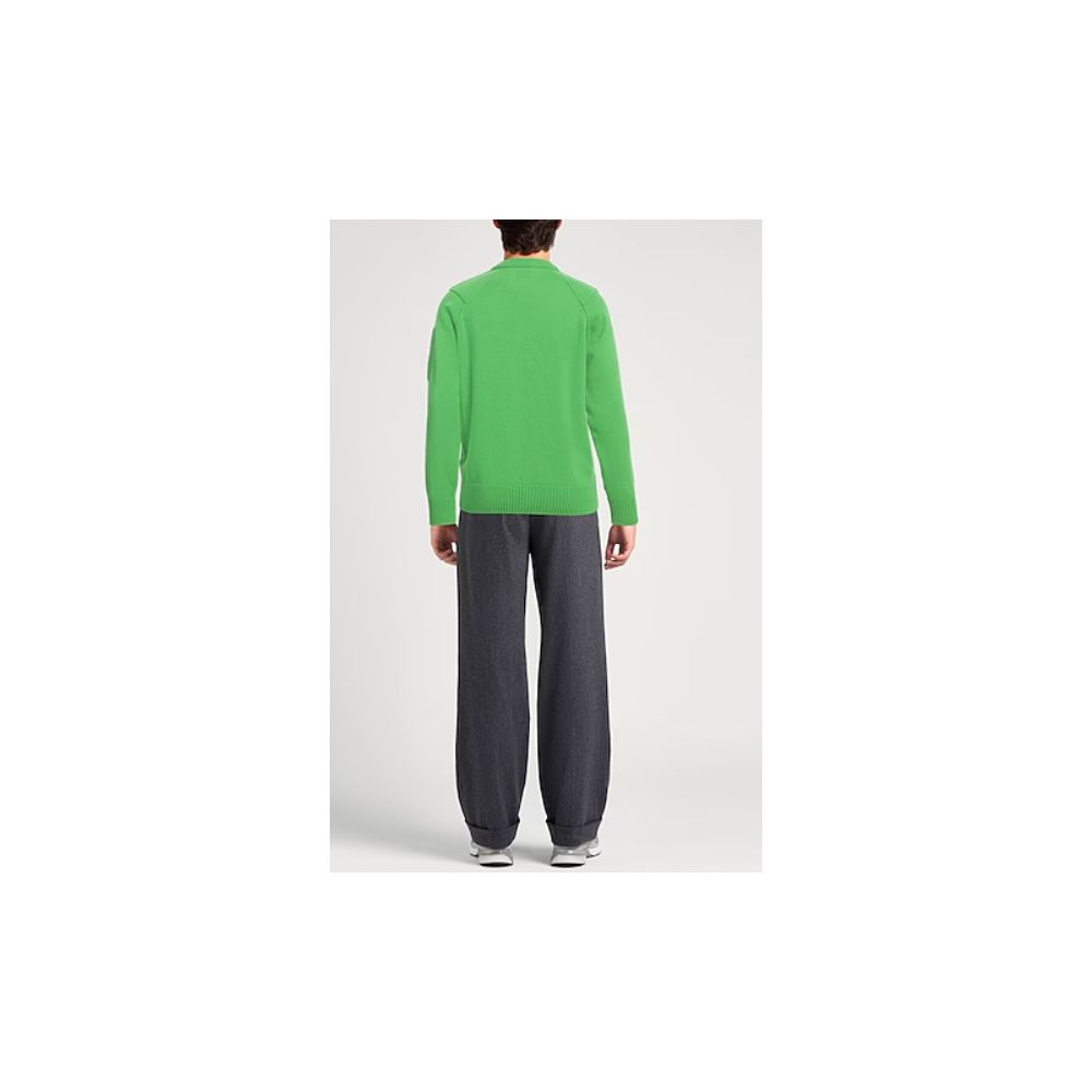 C.P. Company White Wool Men Men's Cardigan