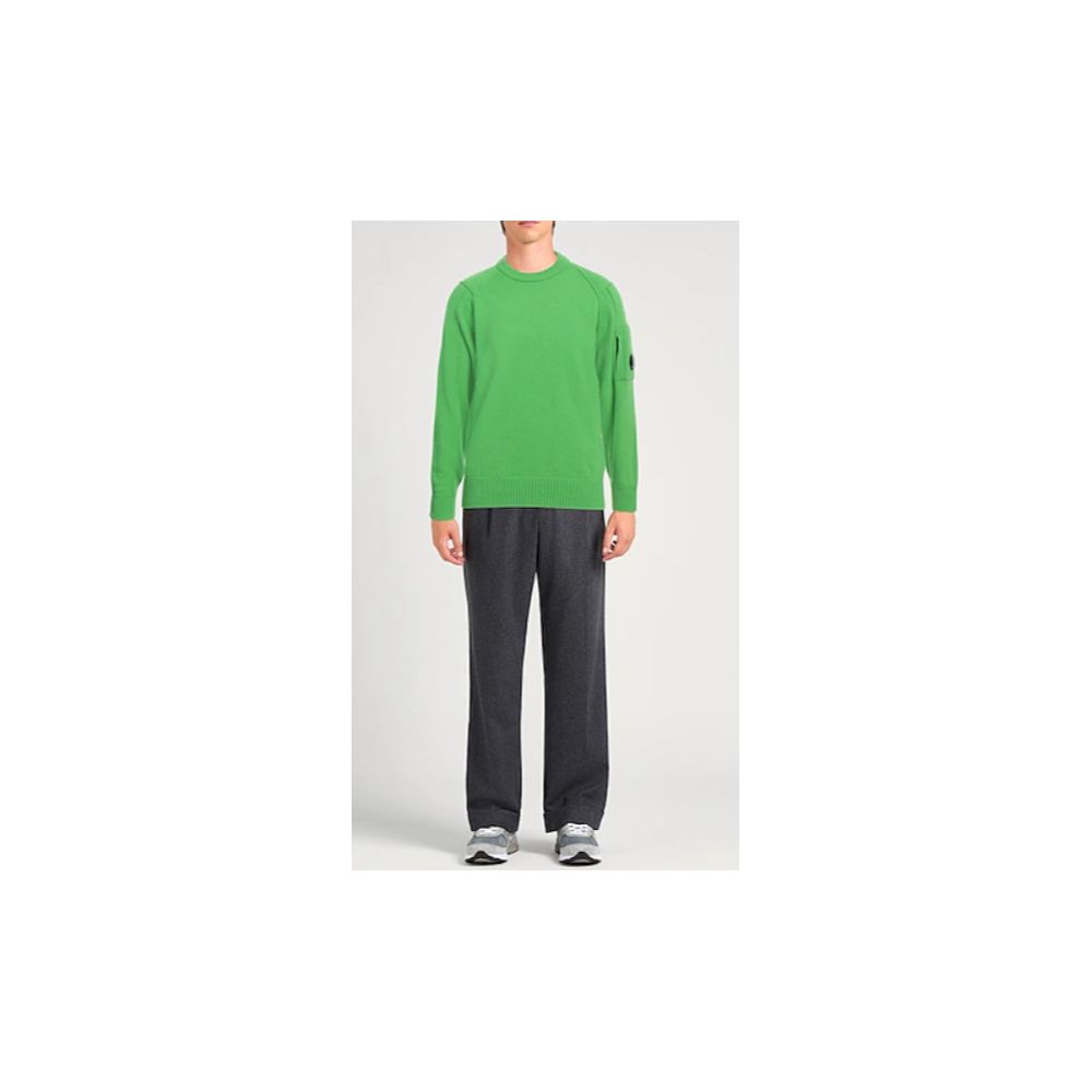 C.P. Company White Wool Men Men's Cardigan