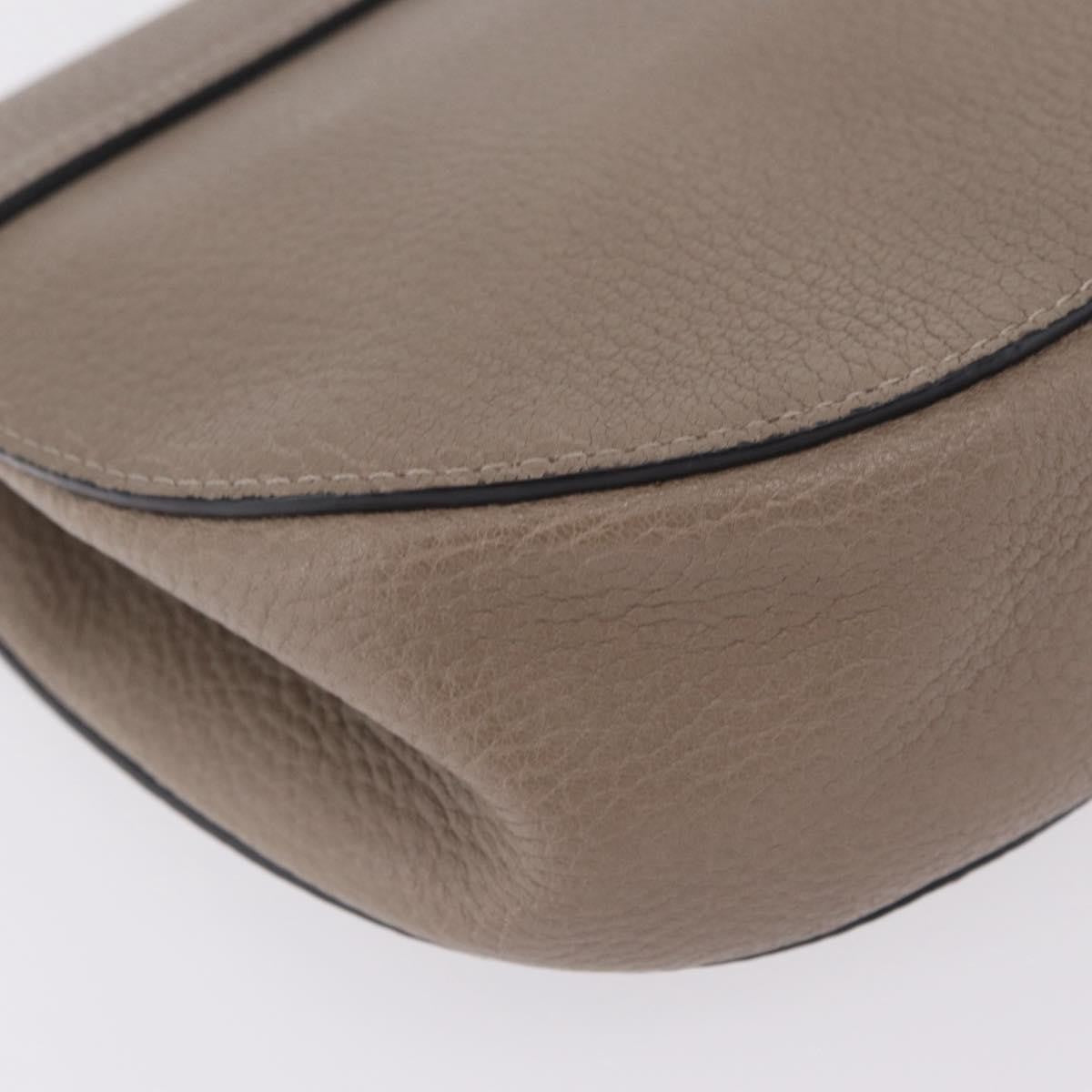 Chloe Drew Leather Beige Leather Crossbody Bag Bag (Pre-Owned)